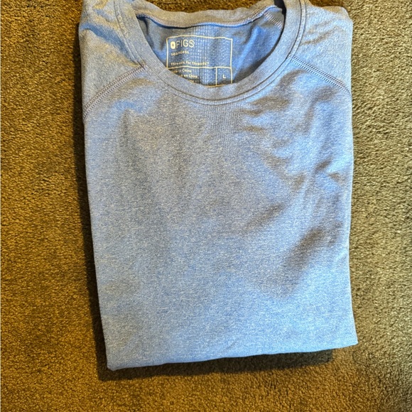 Light Blue Long Sleeve Top - Picture 2 of 2
